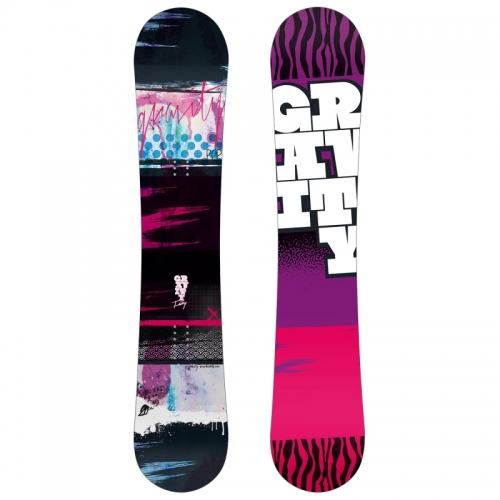 Dětský a dívčí snowboard Gravity Fairy, dětské snowboardy pro dívky, holky - VÝPRODEJ1