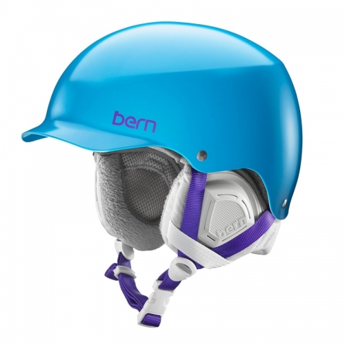Snowboardová helma Bern Muse Satin ocean blue - AKCE1