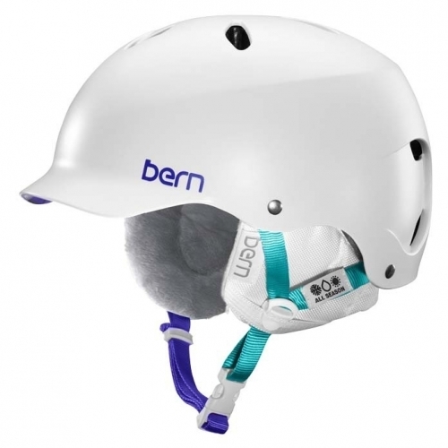 Dámská helma Bern Lenox satin white1
