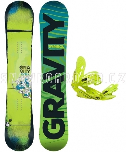 Snowboard set Gravity Symbol1