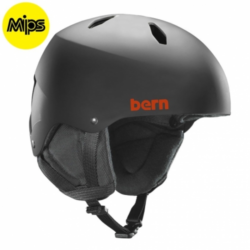 Dětská helma Bern Team Diablo Jr MIPS matte black1