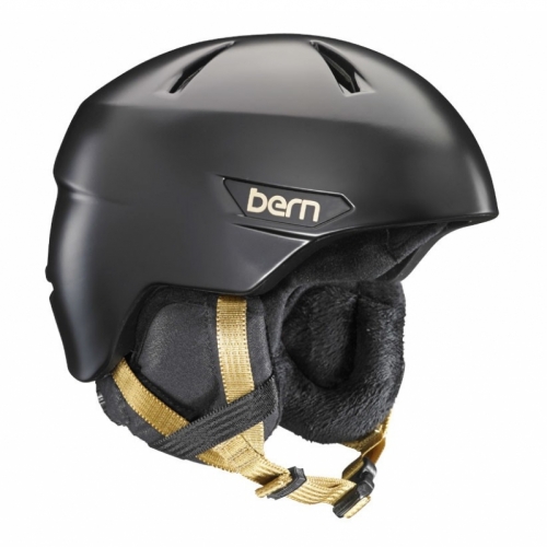 Dámská helma Bern Bristow satin black1