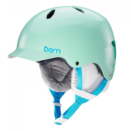 Dívčí helma Bern Bandita satin mint green1