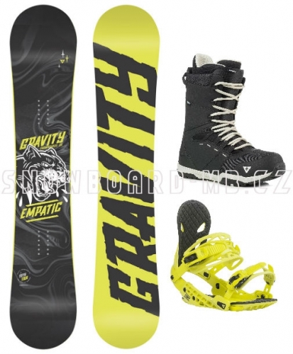 Freestyle snowboard komplet Gravity Empatic - VÝPRODEJ1