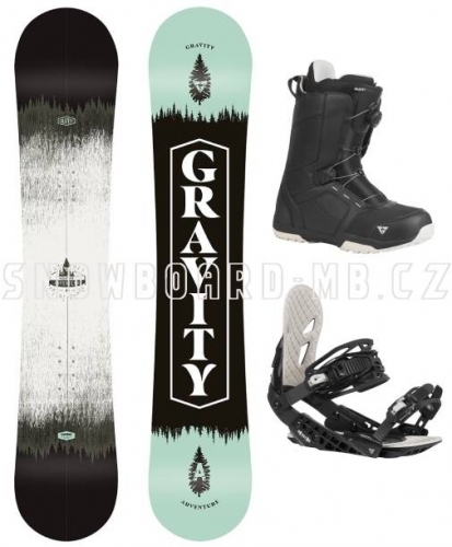 Pánský snowboard komplet Gravity Adventure (boty s kolečkem)1