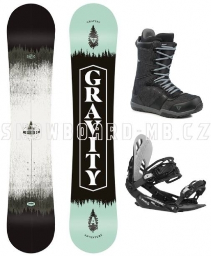 Komplet snowboard Gravity Adventure 2021/221