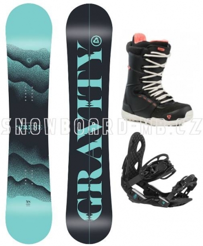 Dámský snowboard komplet Gravity Sirene 2021/221