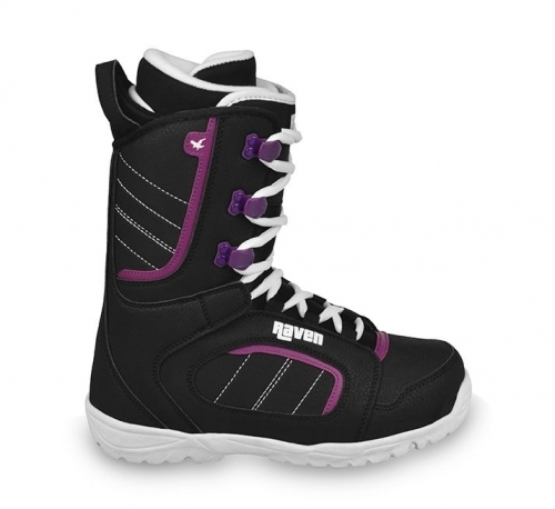 Dámské snowbaordové boty Raven Diva black/purple1