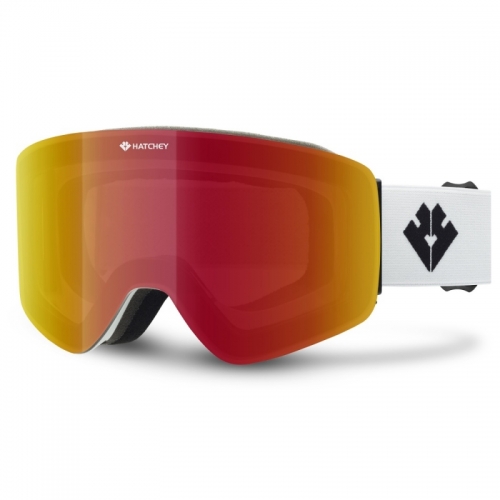 Brýle Hatchey fenix white / full revo black red1