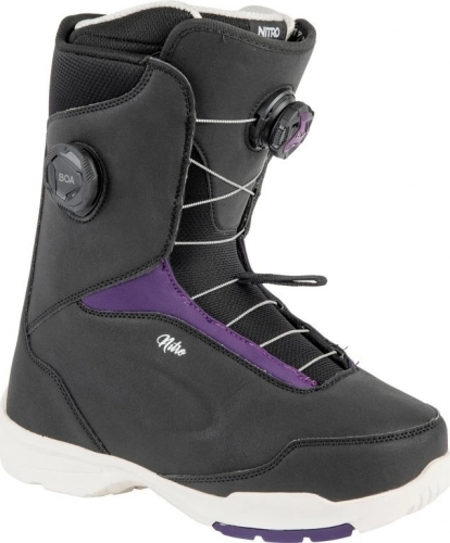 Dámské boty Nitro Scala Boa black-purple 2024/251