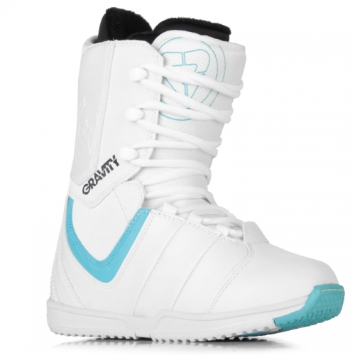 Dámské snowboardové boty Gravity Thunder white/blue bílo modré - VÝPRODEJ1