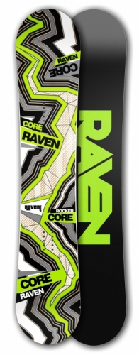  Freestyle snowboard Raven Core Carbon1