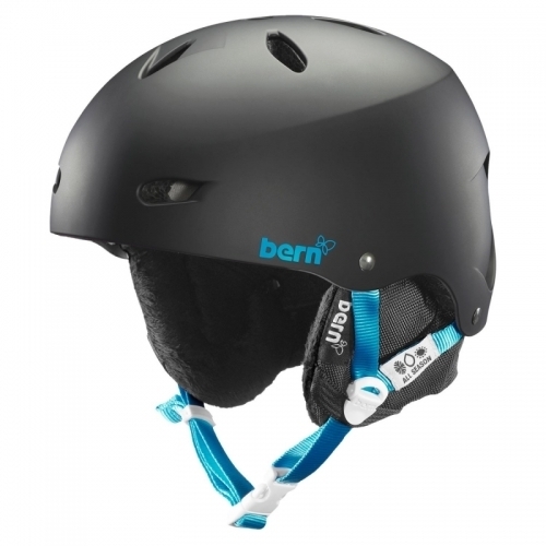 Snowboardová helma Bern Brighton Matte black - VÝPRODEJ1