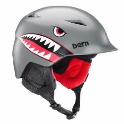 Chlapecká helma Bern Camino satin grey flying tiger