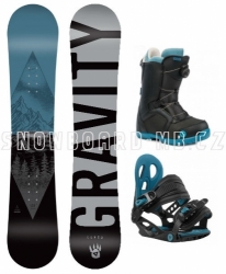 Dětský snowboard komplet Gravity Flash s botami s kolečkem