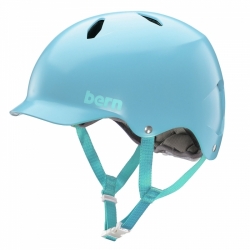 Dívčí helma Bern Bandita satin light blue
