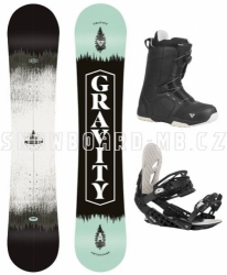 Pánský snowboard komplet Gravity Adventure (boty s kolečkem)