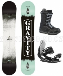 Komplet snowboard Gravity Adventure 2021/22
