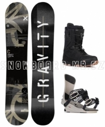 Snowboardový komplet Gravity Contra 2022/23 (boty s kolečkem)