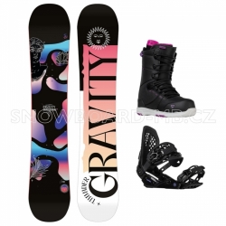 Dívčí snowboardový komplet Gravity Thunder Jr