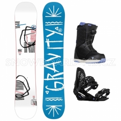 Dámský snowboardový komplet Gravity Mist (boty s kolečkem)