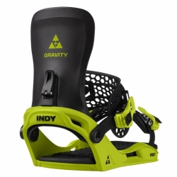 Pánské vázání Gravity Indy lime/black 2023/2024-2