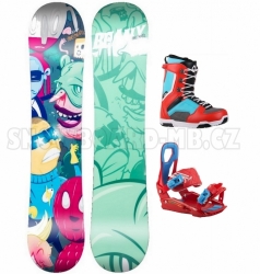 Juniorský dětský snowboard komplet Beany Antihero