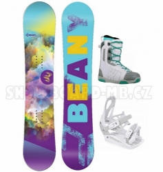Dívčí juniorský i dámský snowboard komplet Beany Meadow