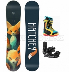 Dětský snowboardový set Hatchey Foxy s motivem lišky
